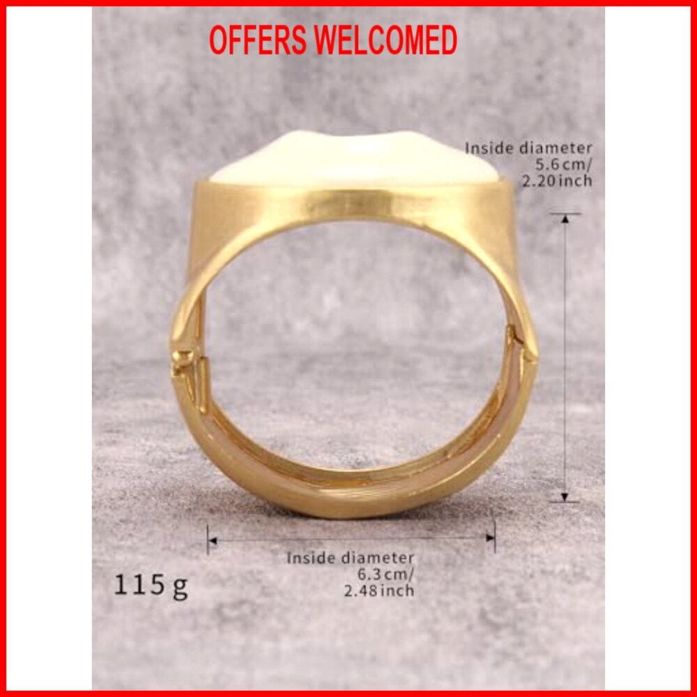 Copper Cuff Bracelet Open Bangle Stackable Stretc… - image 7